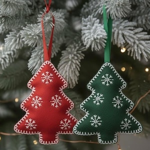 Christmas sewing PATTERN, felt, PDF, tree doll, Ornament, DIY, Craft, Project, Felt, Bird Ornaments, Embroidery Pattern, Gift, Decor,