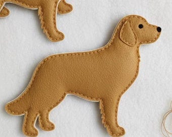 パーソナライズされたワイヤー犬の彫刻、レトリーバーアート、デスク