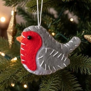 Beginner Robin, Sewing PATTERN, SVG, Ornament, Tree, Cute, Easy, Teddy ...