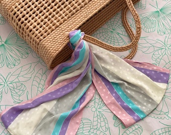 Enzaly Pastel 100% Silk Scarf