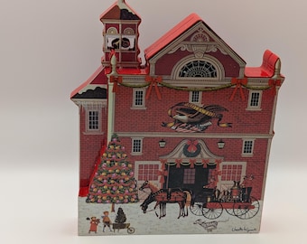 Mint Charles Wysocki Hometown Heroes Collector Plate - Bradford Exchange