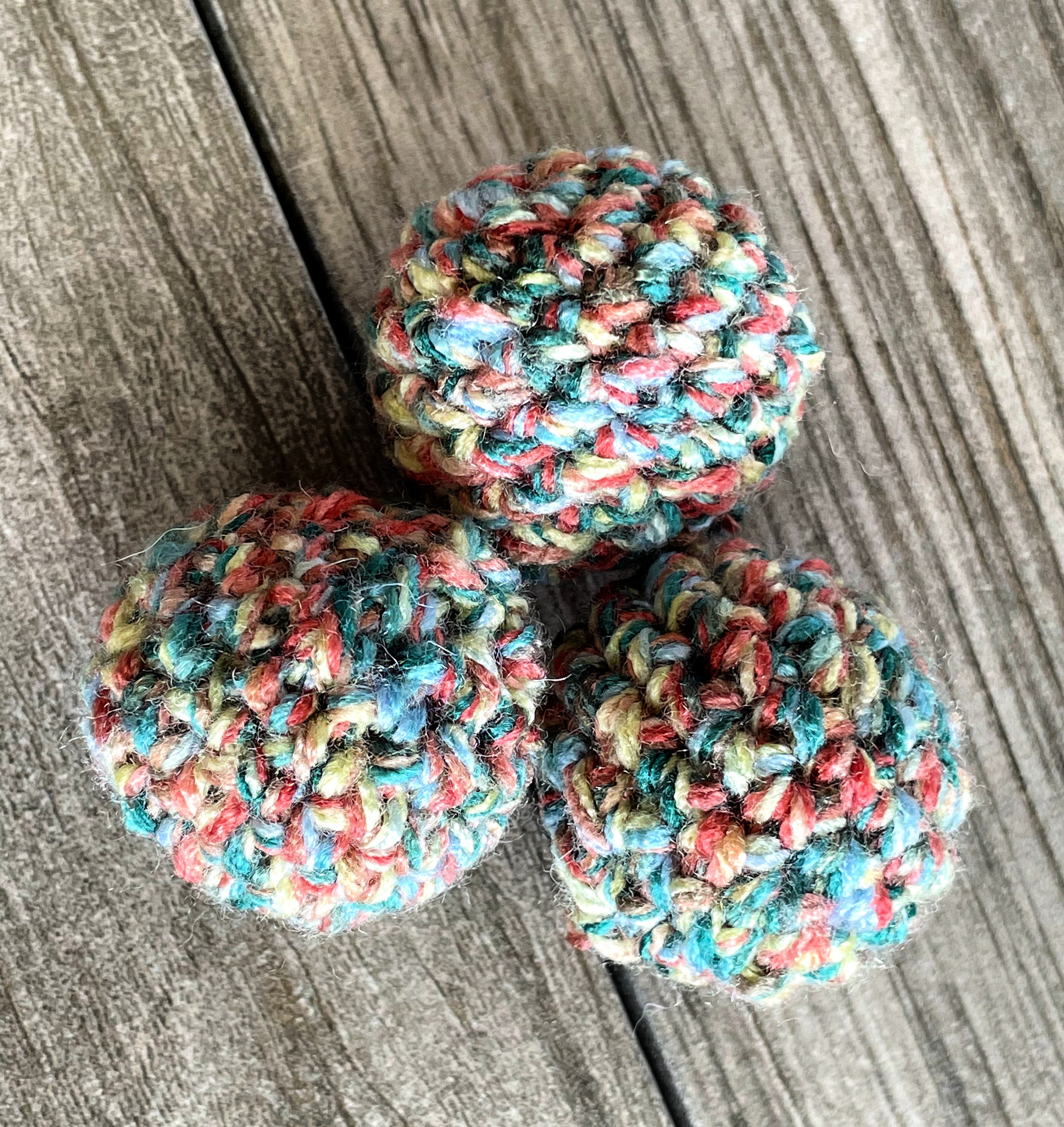 Crochet Cat Balls Crochet Catnip Cat Toy Crinkle Cat Toy Etsy