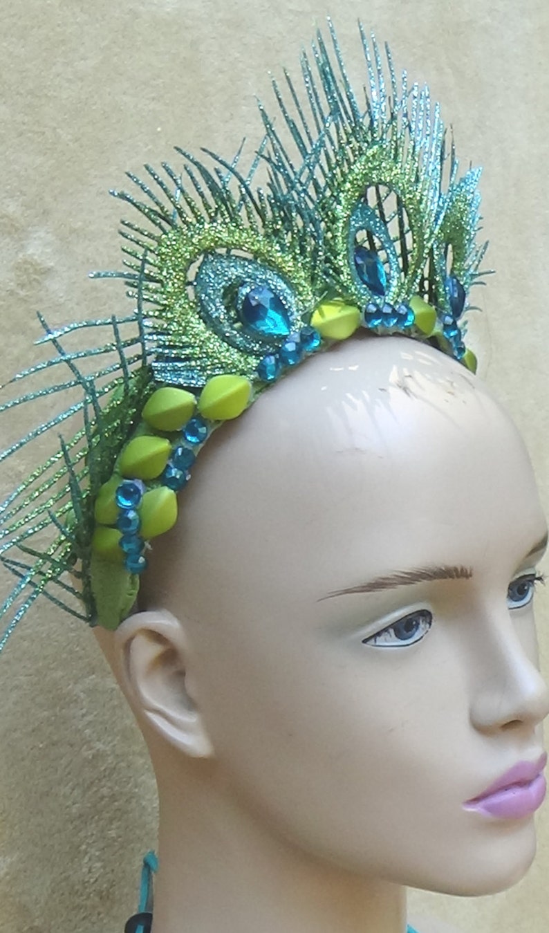Peacock Crown - Etsy