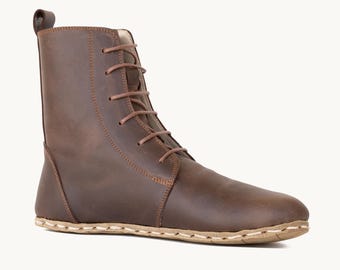 Women Barefoot NO ZIPPER Boot, Copper Earthing/Grounding, Zero Drop, Wide Toe Box |  Earth