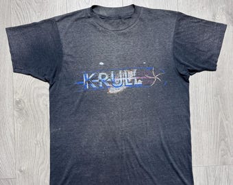 vintage Krull Crew T-shirt 1982 – Rare chemise originale du personnel de production