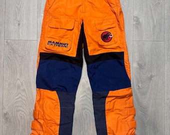 Spodnie narciarskie męskie Vintage Mammut Extreme Gore-Tex GTX Orange, rozmiar S
