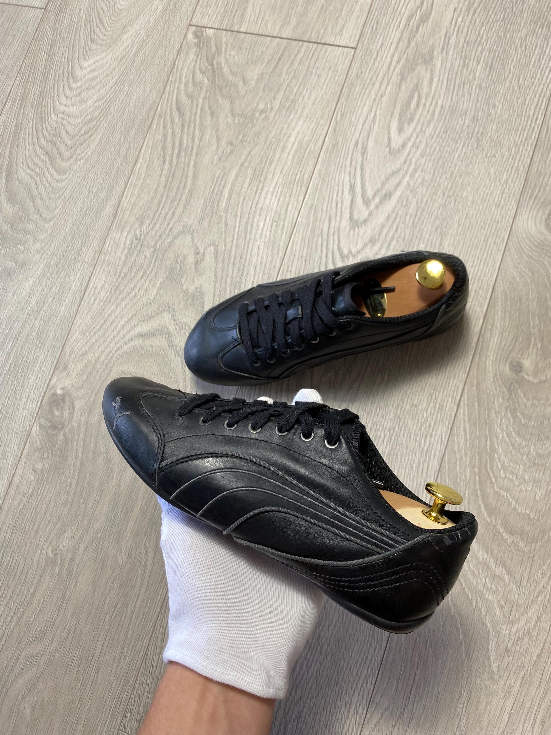 Puma ストラップ付きバレーシューズ ブラウン/ライトブルー Vintage