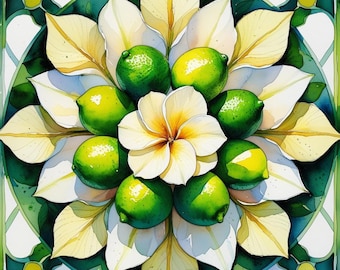Limeade Mahjong Mat