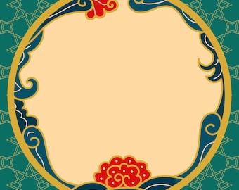 Jade Asian Flower PREORDER