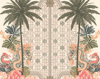 Persian Gates Mahjong Mat