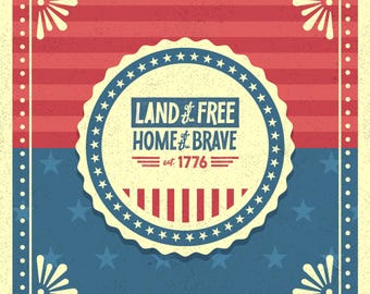 America Land of the Free PREORDER