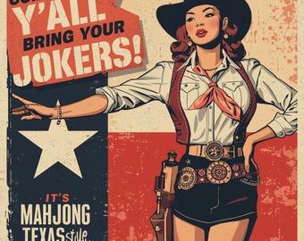 Mahjong Texas Y’all IN STOCK