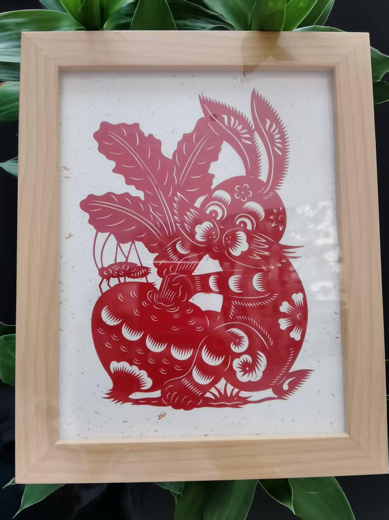 Chinese Rabbit Paper Cutting - Etsy