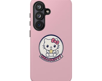 Hello Kitty stjärnlogotyp mobilskal | Söt kawaii-karaktärsfodral