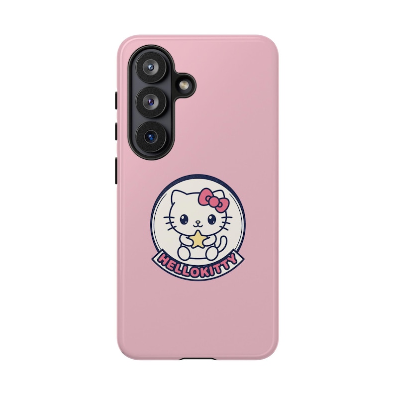 Hello Kitty star logo Phone Case | Cute character kawaii cover image 1