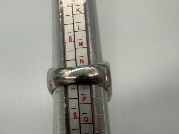 Vintage Statement Ring Silber 925 mit großem cham… - image 12