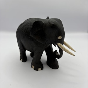 Vintage houten olifant