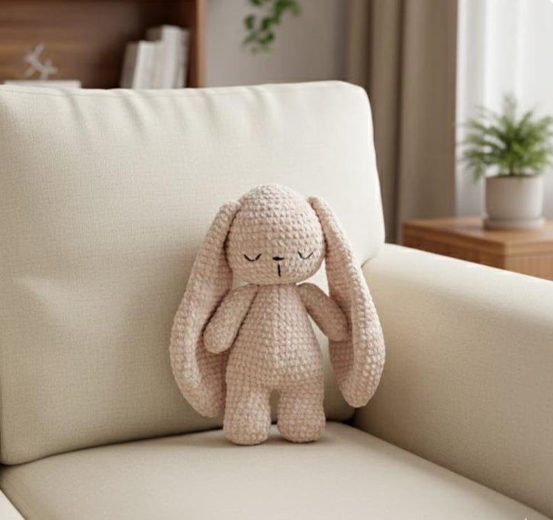 Crochet Bunny Pattern PDF, Amigurumi Easter Rabbit Plush Tutorial, Cute ...