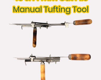 Herramienta manual para mechones de pelo cortado de 45 mm / Herramienta manual para mechones rápidos de alfombras y arte textil