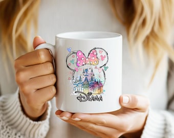 Personalized Disney Coffee Mug, Personalized Disney Mug, Disney Teacher Mug, Holiday Gift, Coffee Lovers Gift, Mickey Mouse Mug YCM29