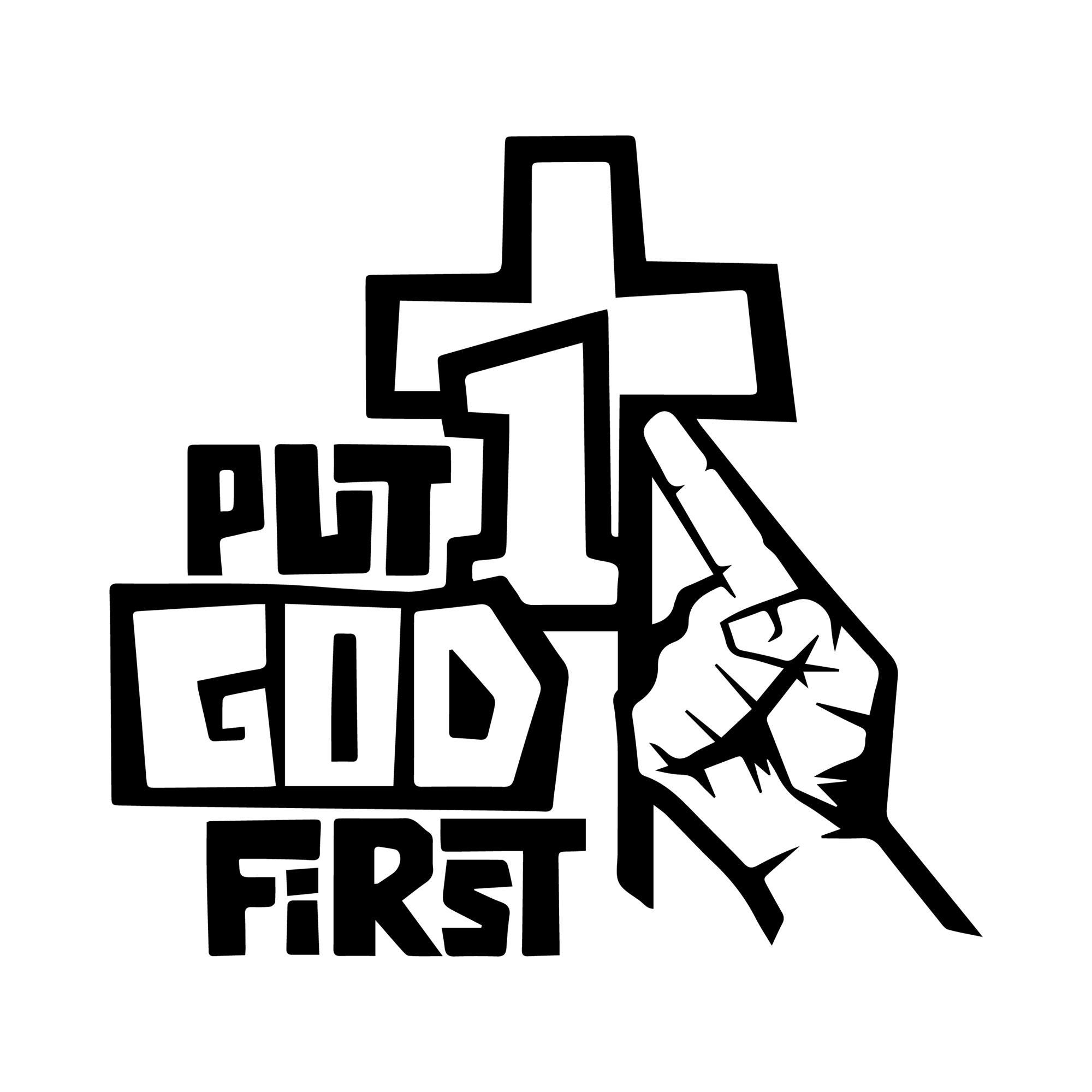 Put God First SVG | Christian PNG Clipart | Scrapbooking Graphics ...