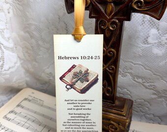 Hebreos 10:24-25, Marcadores de versículos bíblicos, Y considerémonos unos a otros, Marcadores cristianos