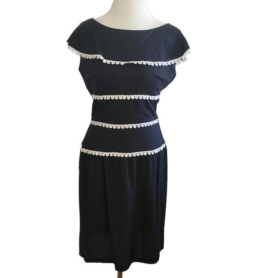 Deadstock NWT 80s 90s Lanz Original Black Sheath … - image 1