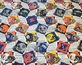 80s Chatham チャタム社　NFL MONTAGE ブランケット 80s Chatham チャタム社 NFL MONTAGE ブランケット