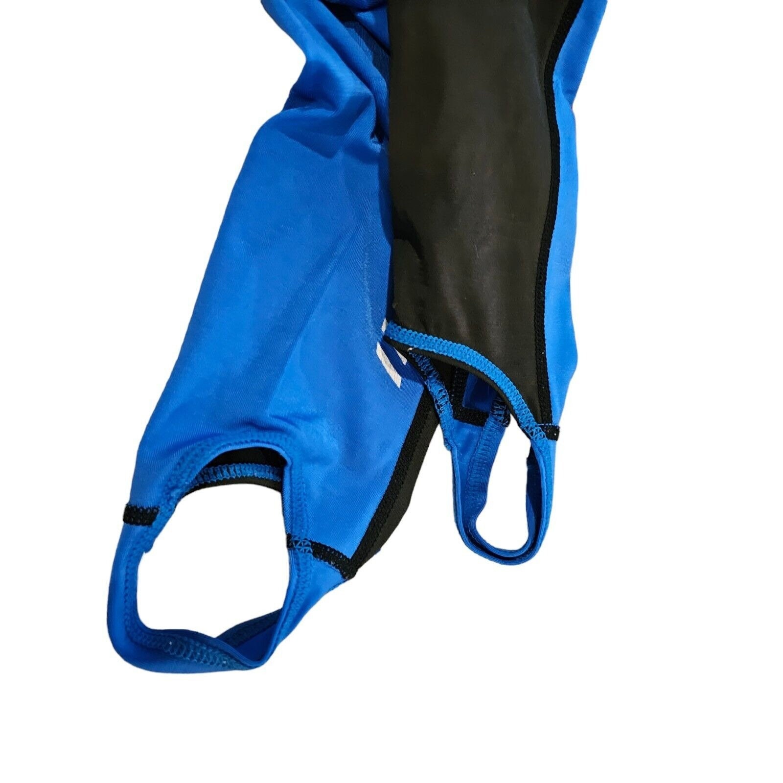 VTG 90s Helly Hansen Medium Blue LIFA Ski Pants Stirrups Base Layer