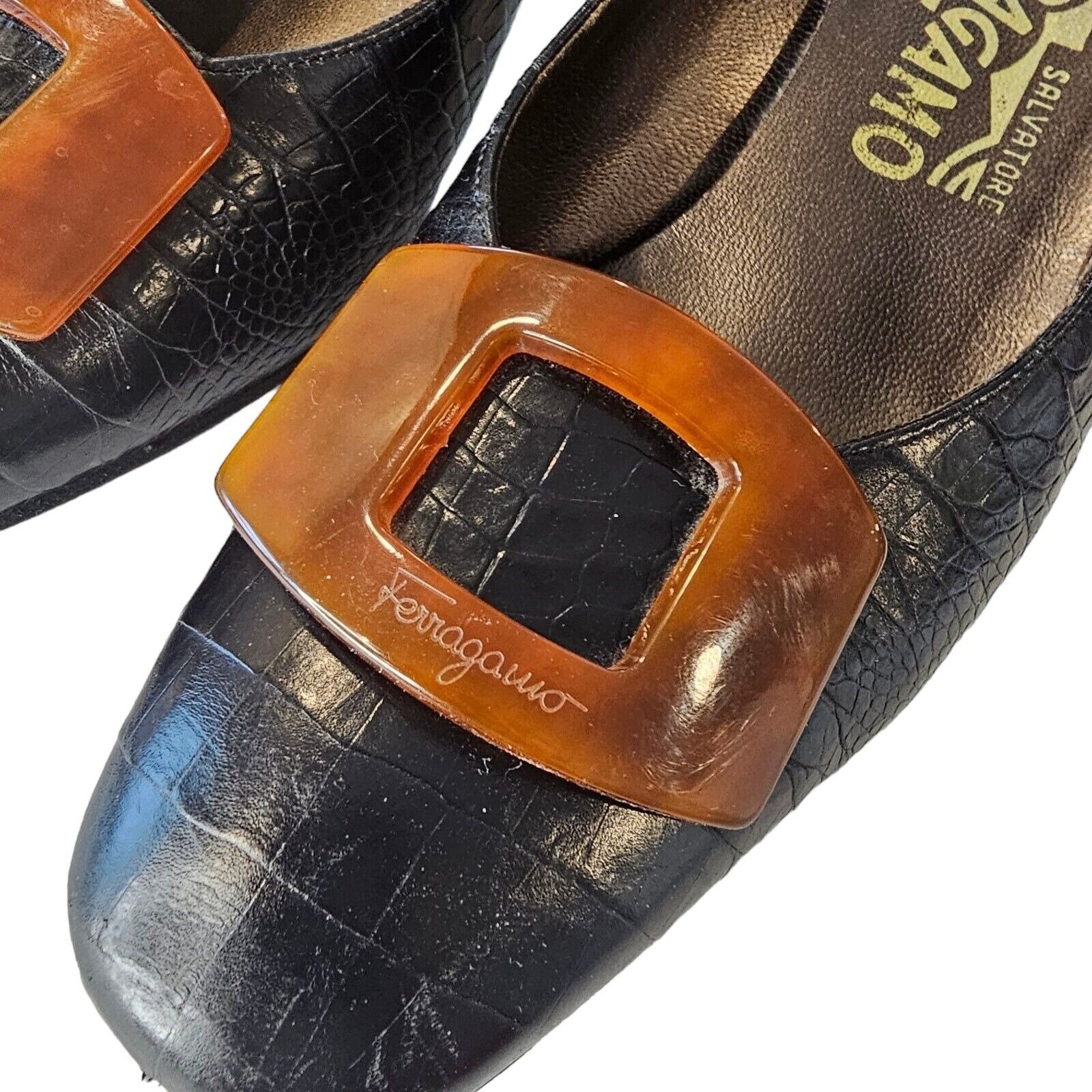 Gitano Salvatore Ferragamo shoe Gancini Driver ornament - Men | Ferragamo main image 3