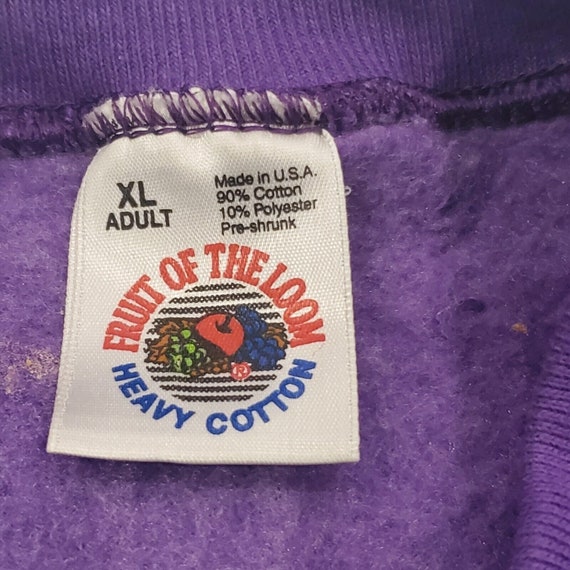 Vintage 90s Purple Granny Core Open Cardigan Swea… - image 9