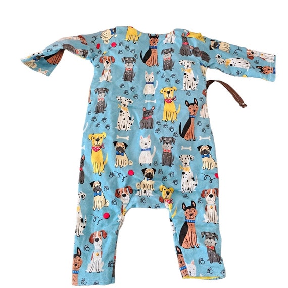Baby Boy 6 Months Flannel Pajamas Sleepers Wrap D… - image 5