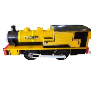 Plarail Duncan Thomas The Tank Engine Yellow Trackmaster 2006 Tested Works