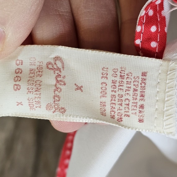 Vintage 60s XL White Housecoat Dress Duster Sleev… - image 8