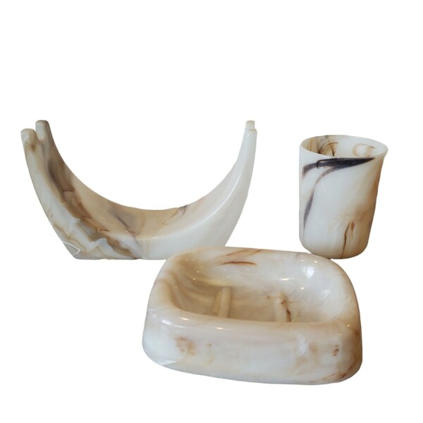 Lucite Bathroom Accessories Etsy