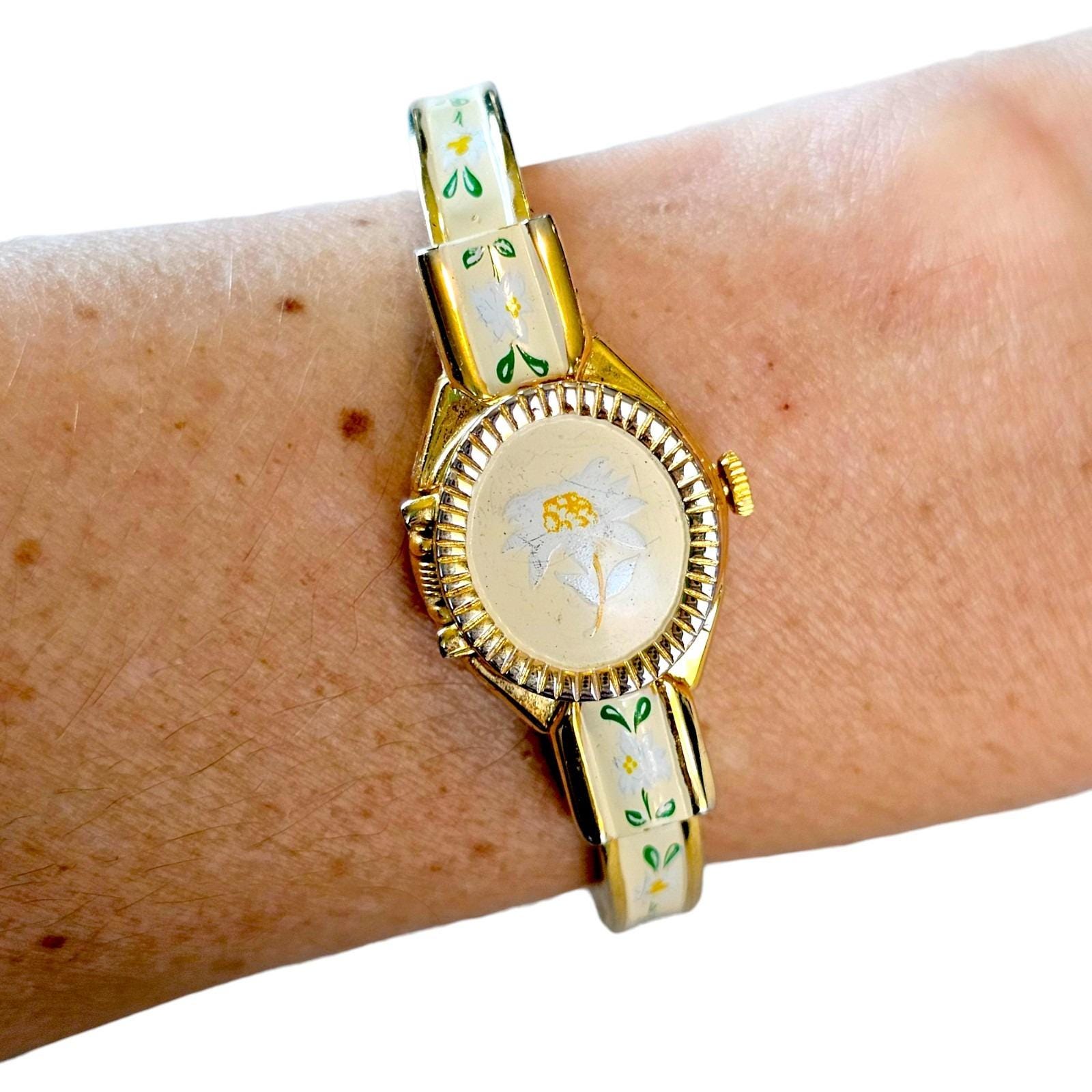 Vintage Bangle Watch - Etsy