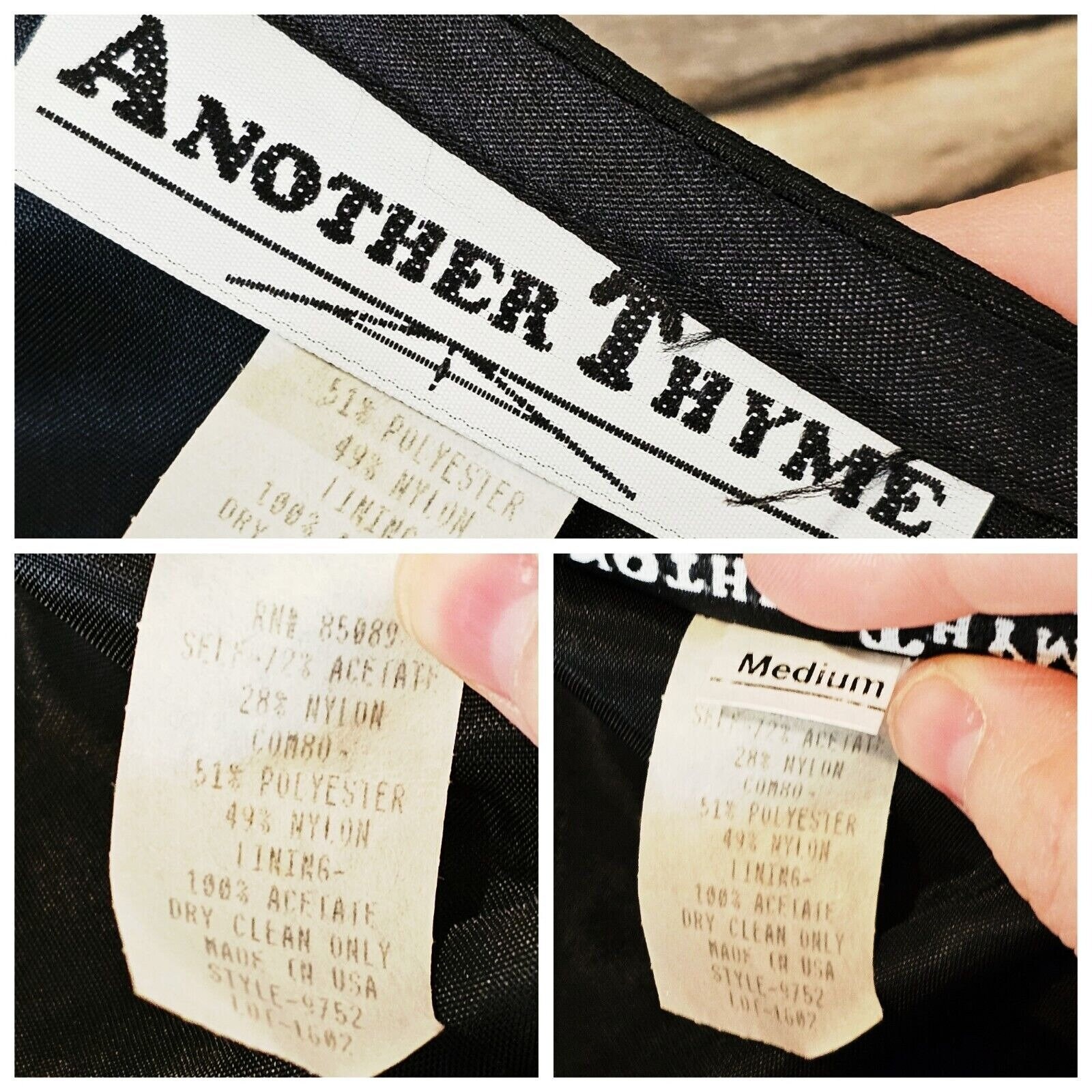 80s Medium Gold Foil Black Velvet Vest Longsleeve Cocktail 80s Medium Gold Foil Black Velvet Vest Longsleeve Cocktail