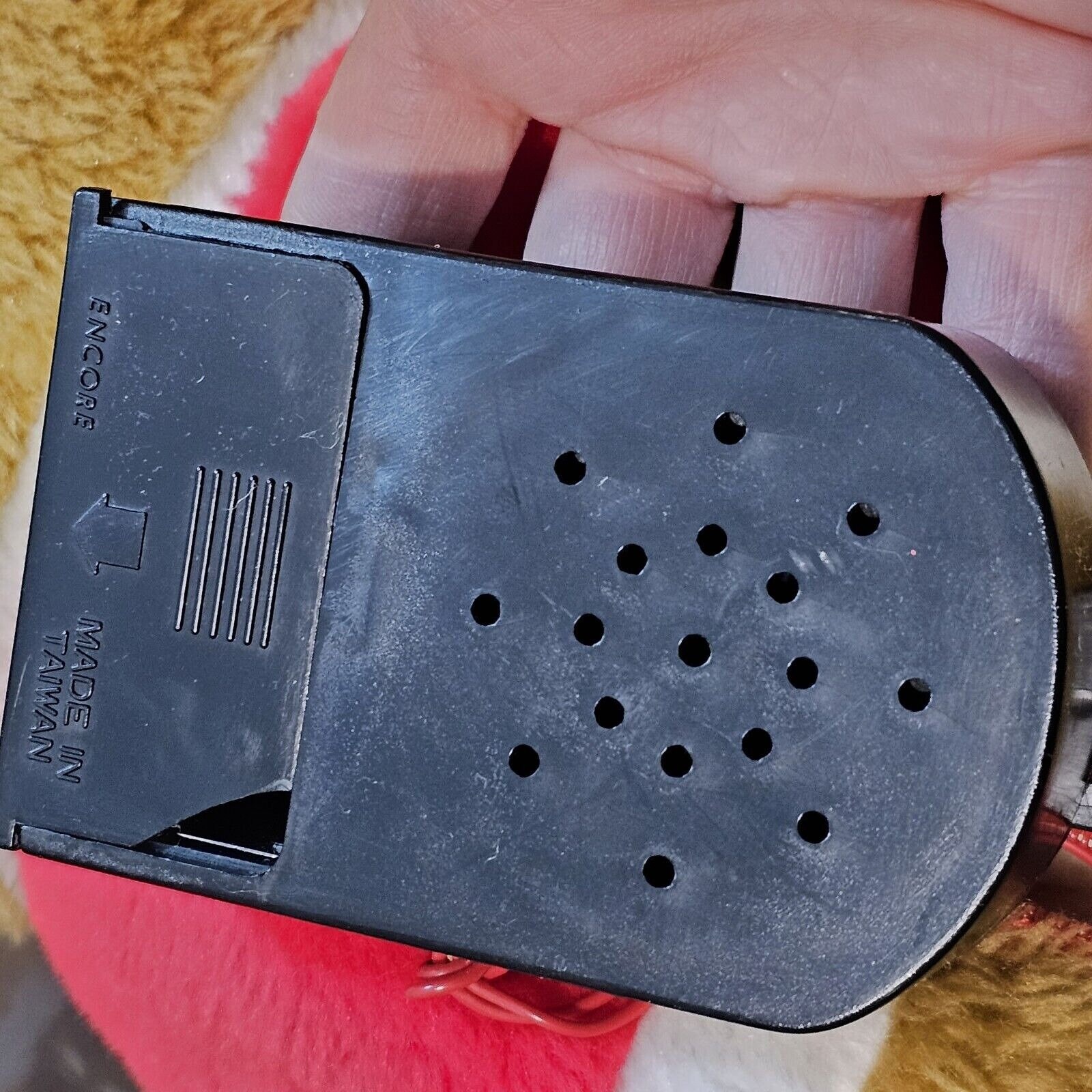 Musical christmas teddy bear