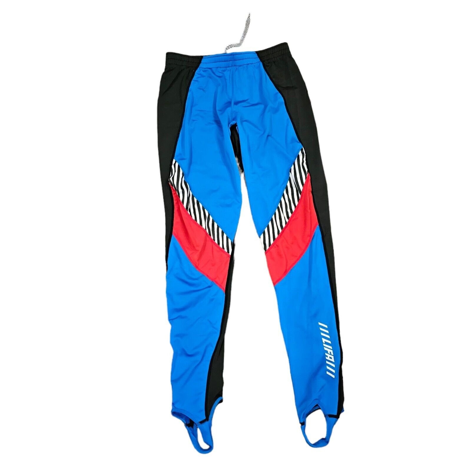 VTG 90s Helly Hansen Medium Blue LIFA Ski Pants Stirrups Base Layer