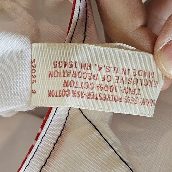 Vintage 60s XL White Housecoat Dress Duster Sleev… - image 7