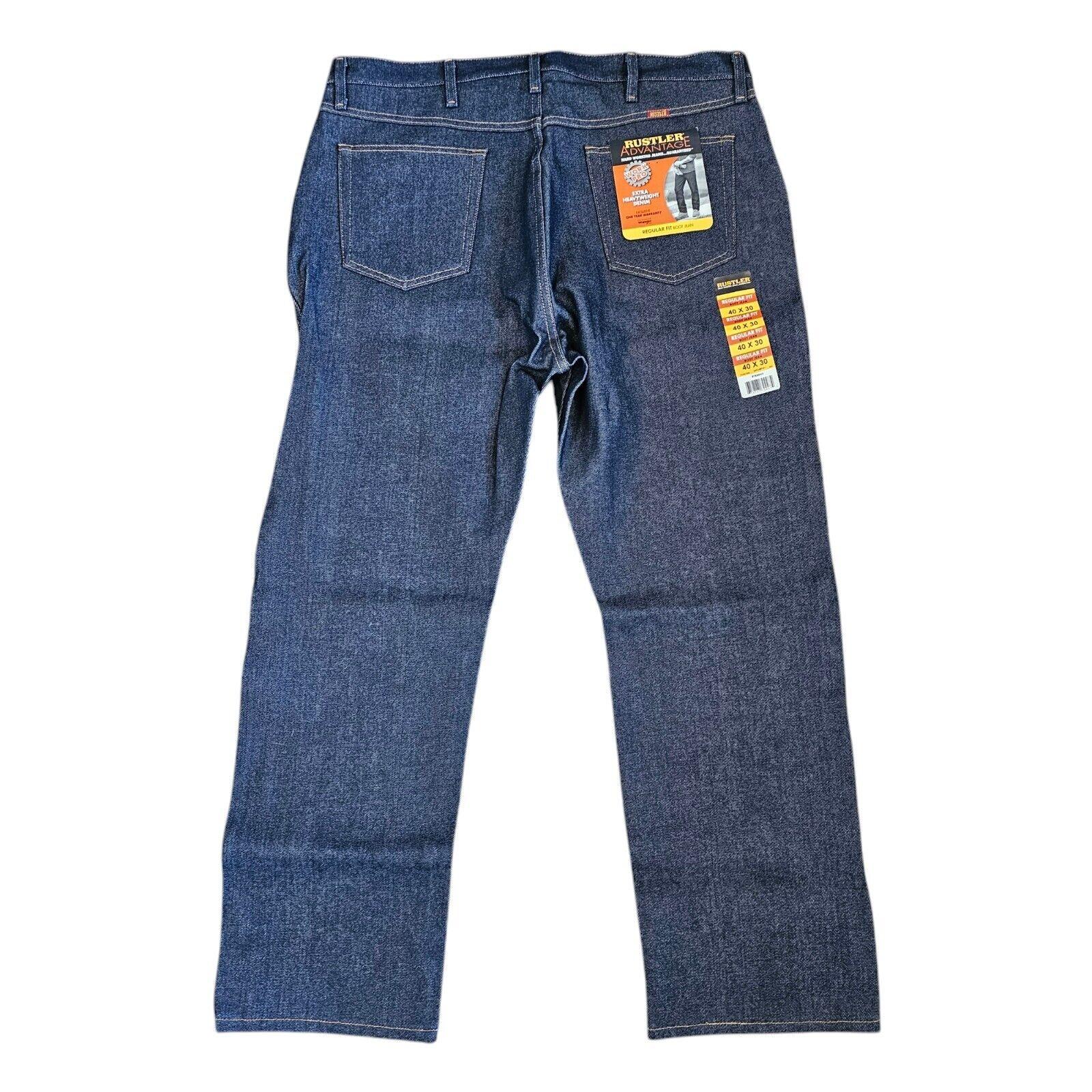 Vintage Rustler NWT Advantage Extra Heavyweight Denim Boot Jeans 40x31  Tagged 30