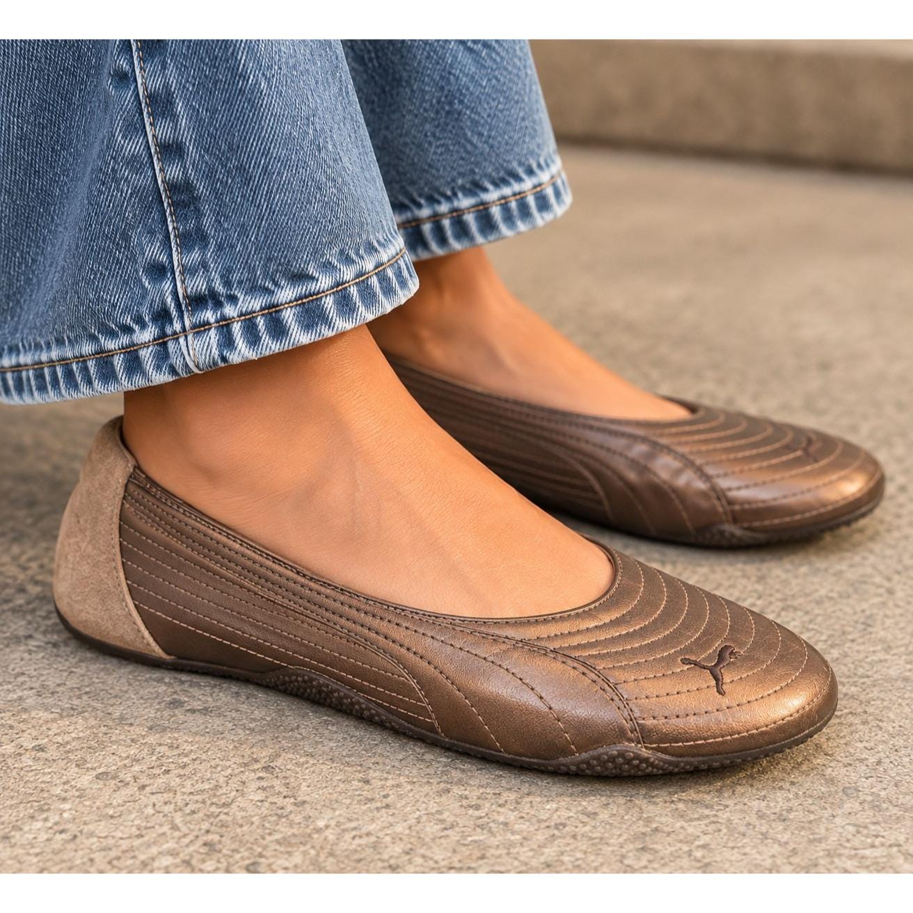 Vintage Puma Ballet Flats - Etsy