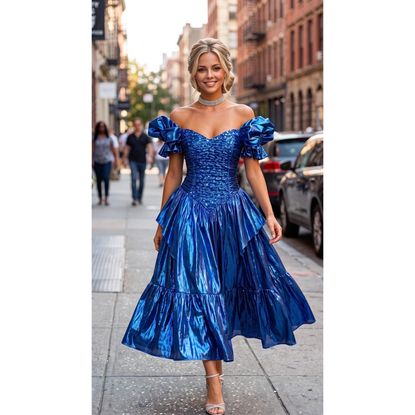 Vintage Dress 80s 90s