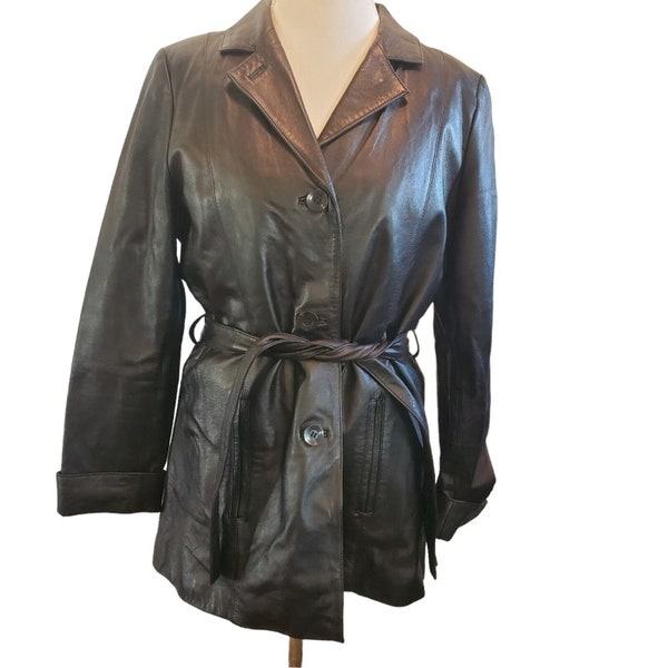 Belted Jacket - Etsy