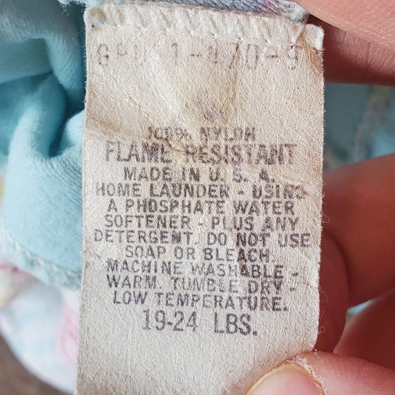 Vintage Patchwork Peter Rabbit Flannel Footie Sle… - image 6