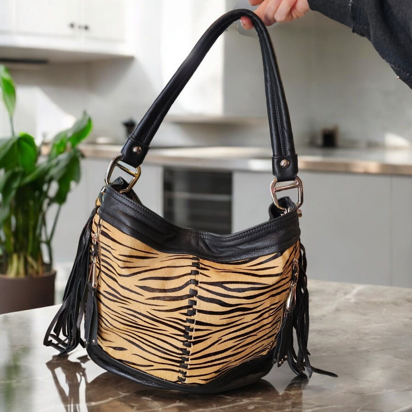 Archive D&G Tiger denime shoulder bag Archive D&G Tiger denime shoulder bag