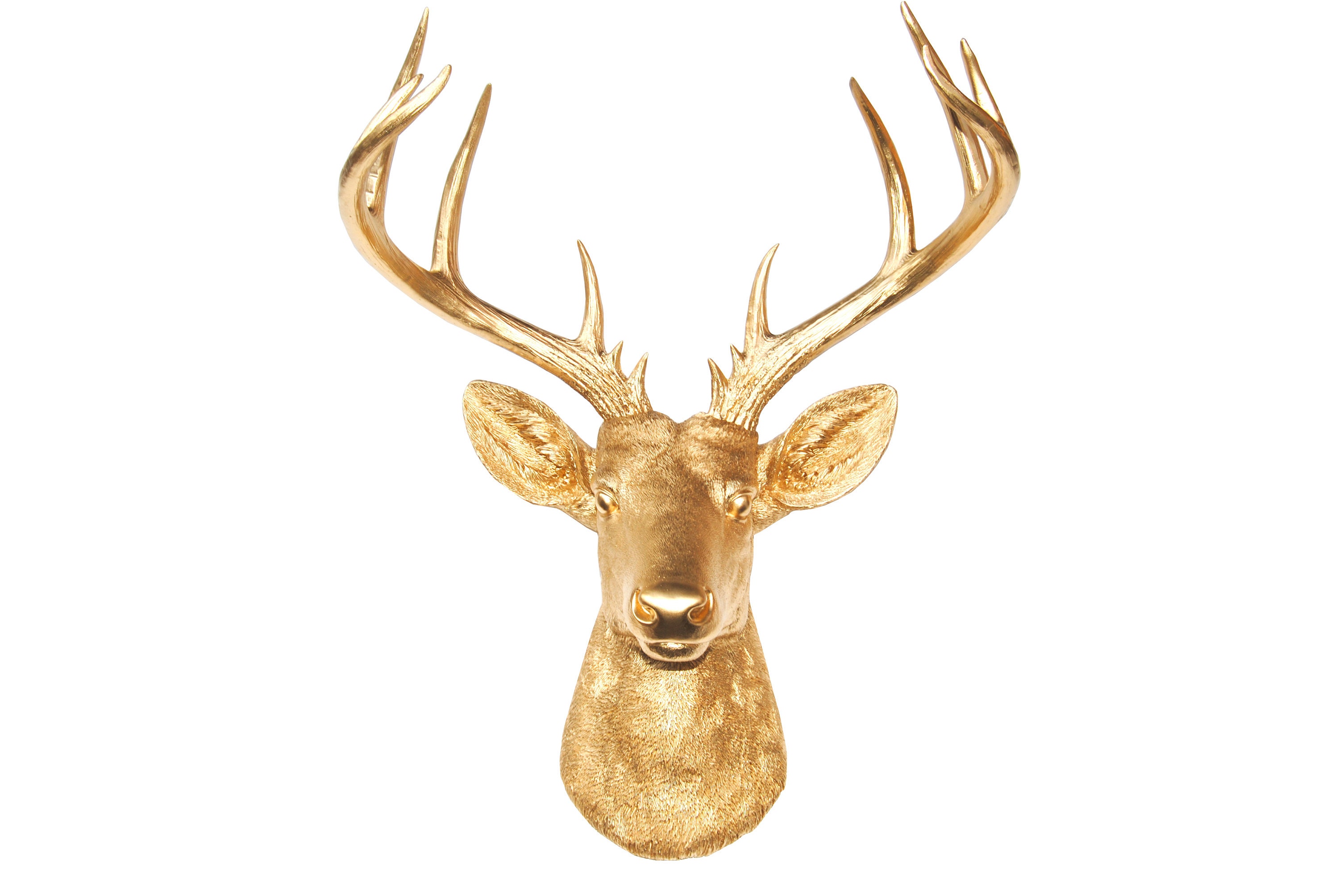 Large Deer Head Sculpture By Near and Deer Faux Taxidermy Etsy