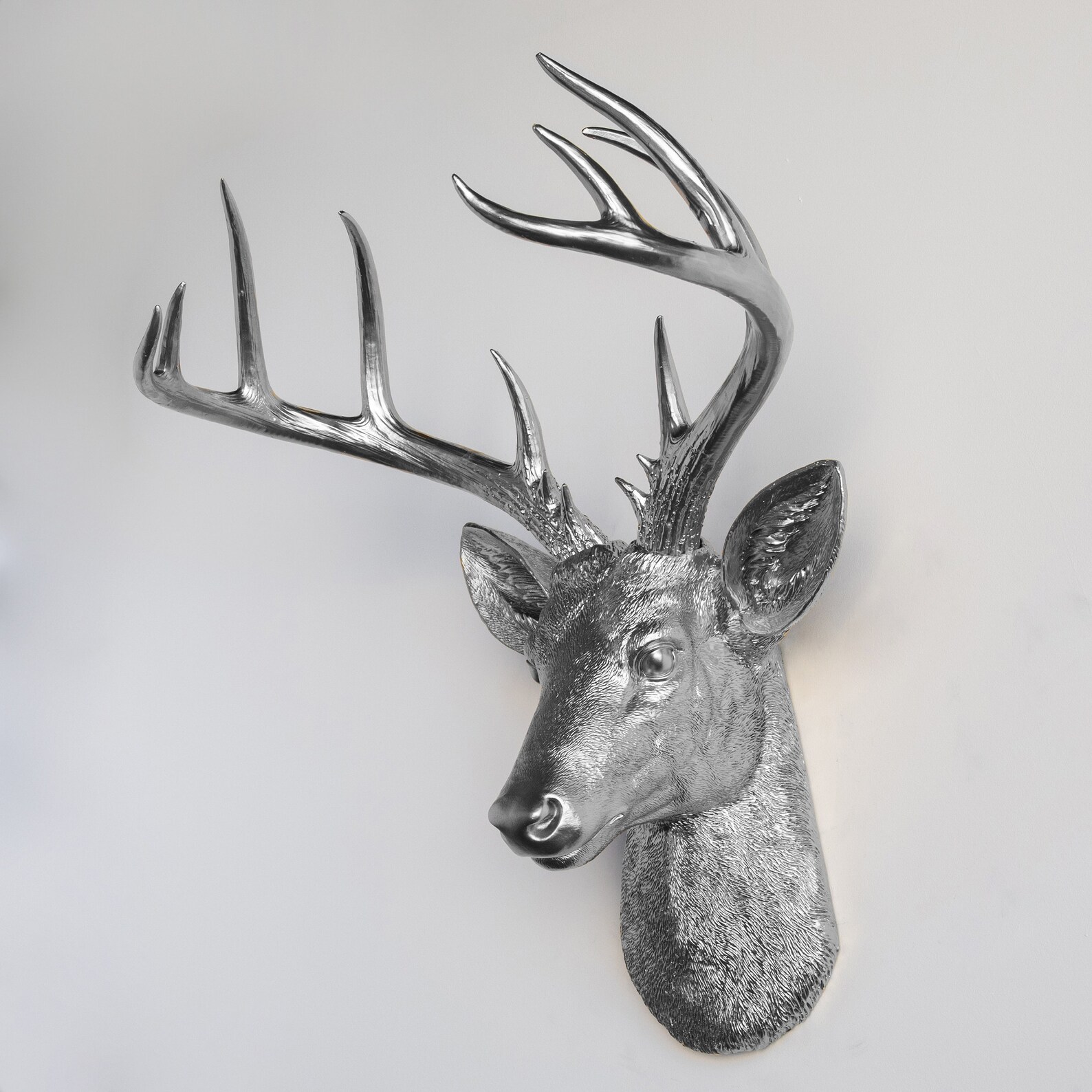 Faux Taxidermy Large Deer Head Wall Mount Wall Decor - Etsy
