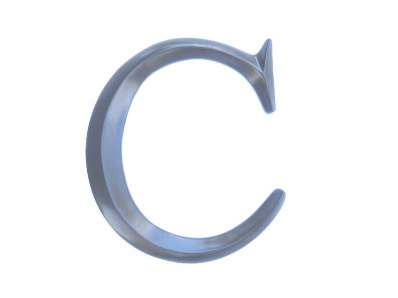 Letter C Sign Large Wall Decor Image 0