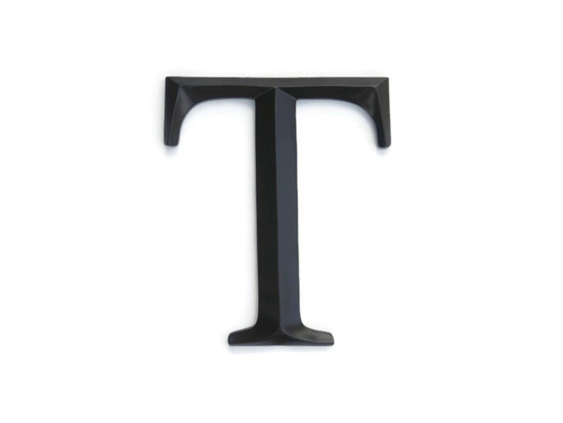 Large Letter T Wall Decor